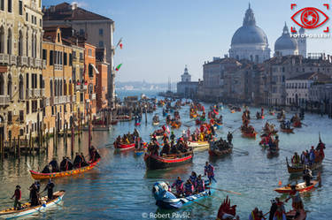 Opening Regatta of Carnevale di Venezia 2024