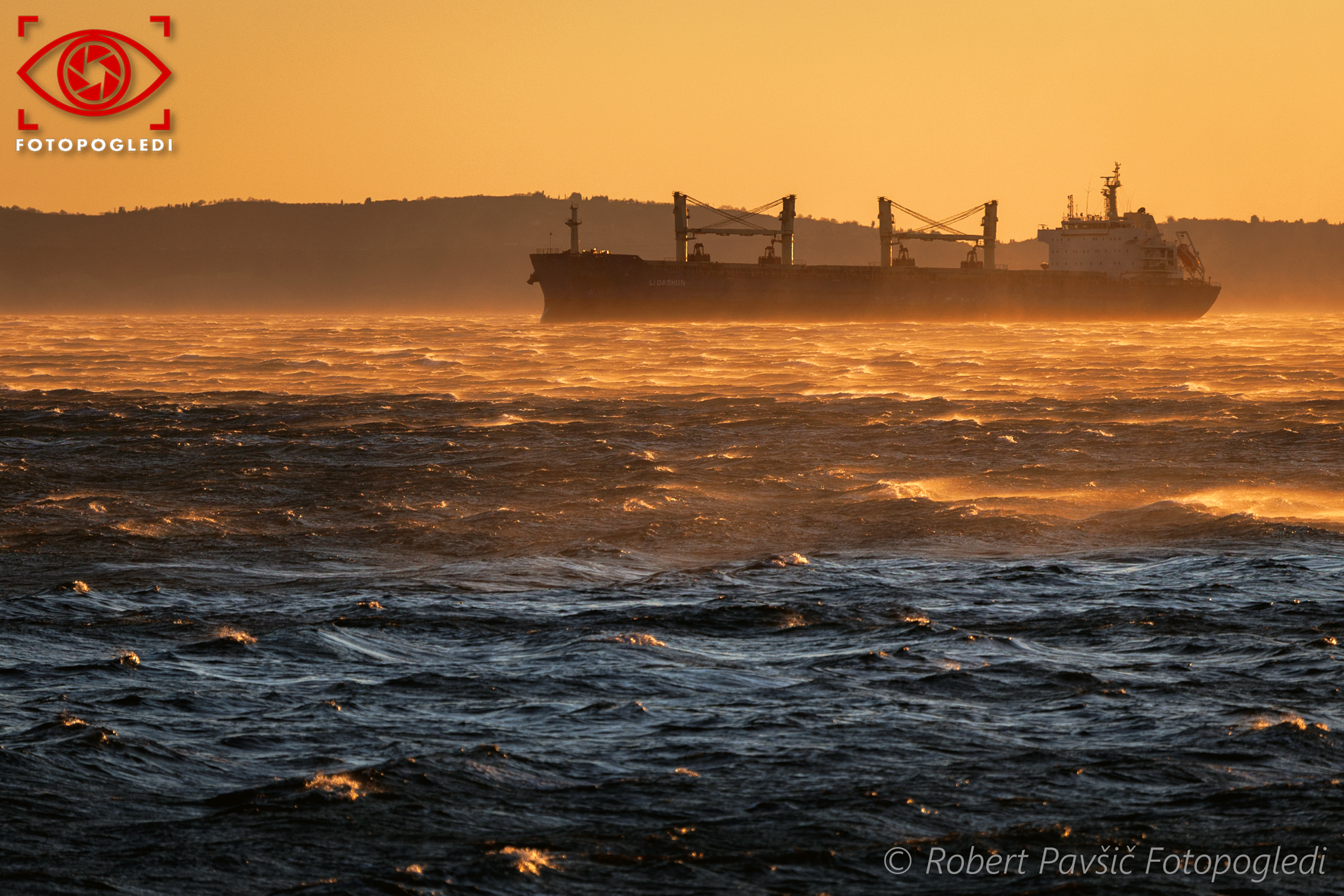 Bora di Trieste Sunset Epilogue