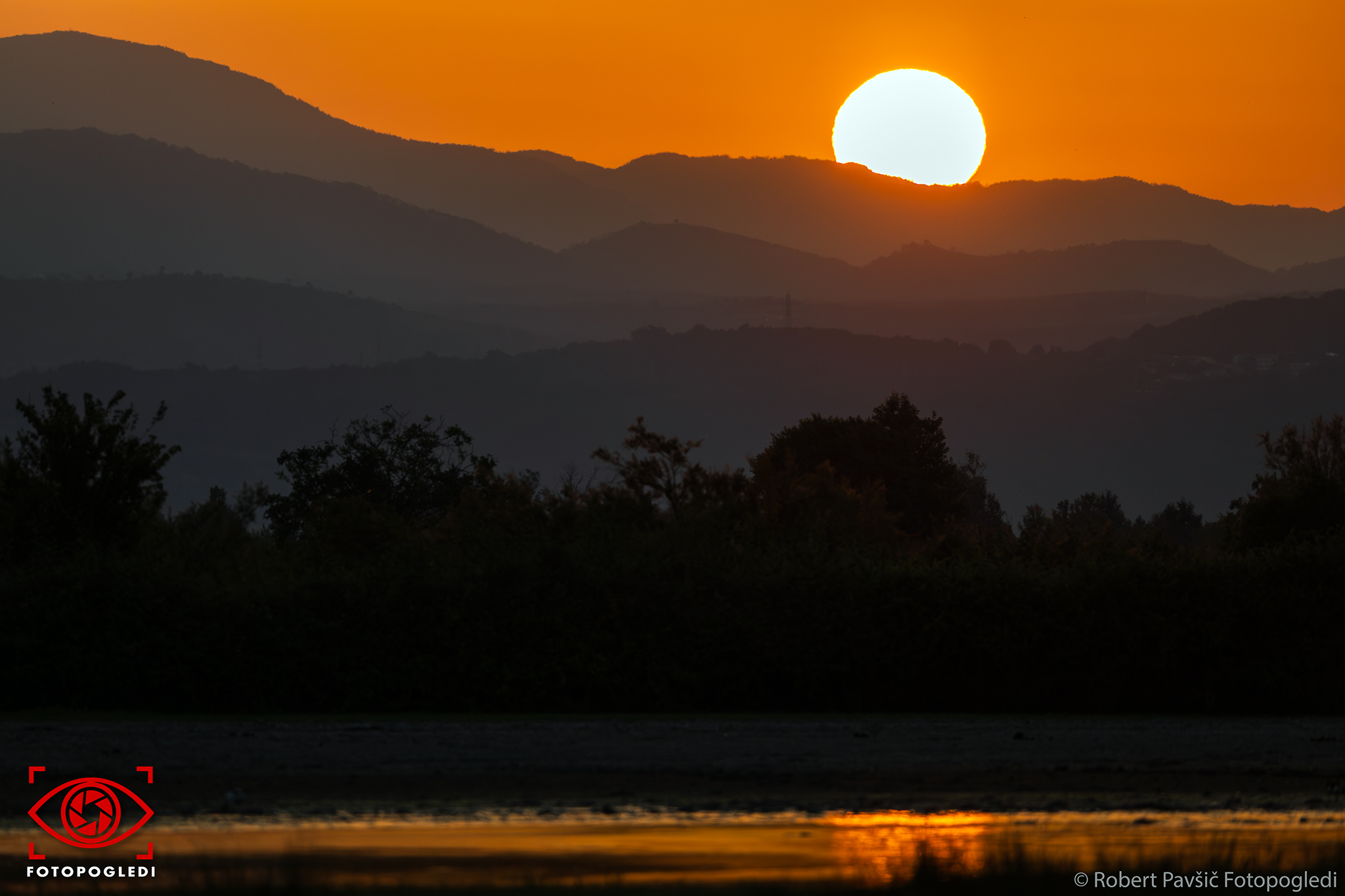Just a June Sunrise from delta of river Isonzo