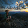Essence of Hiking in Moonlight