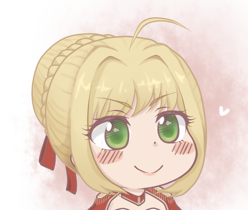 Saber Red - Ohayou!