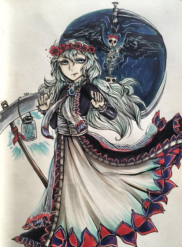 Death personification by Senhariko on DeviantArt