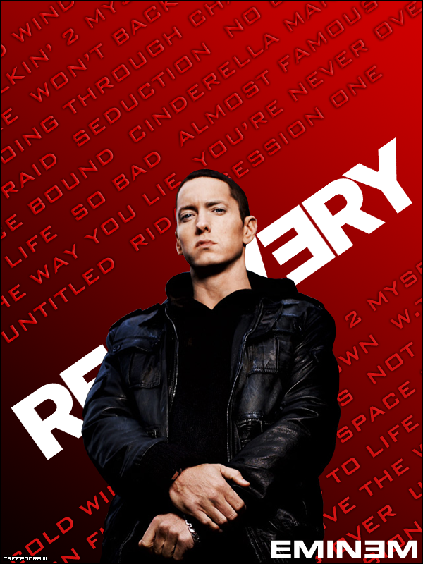 Eminem Recovery Poster