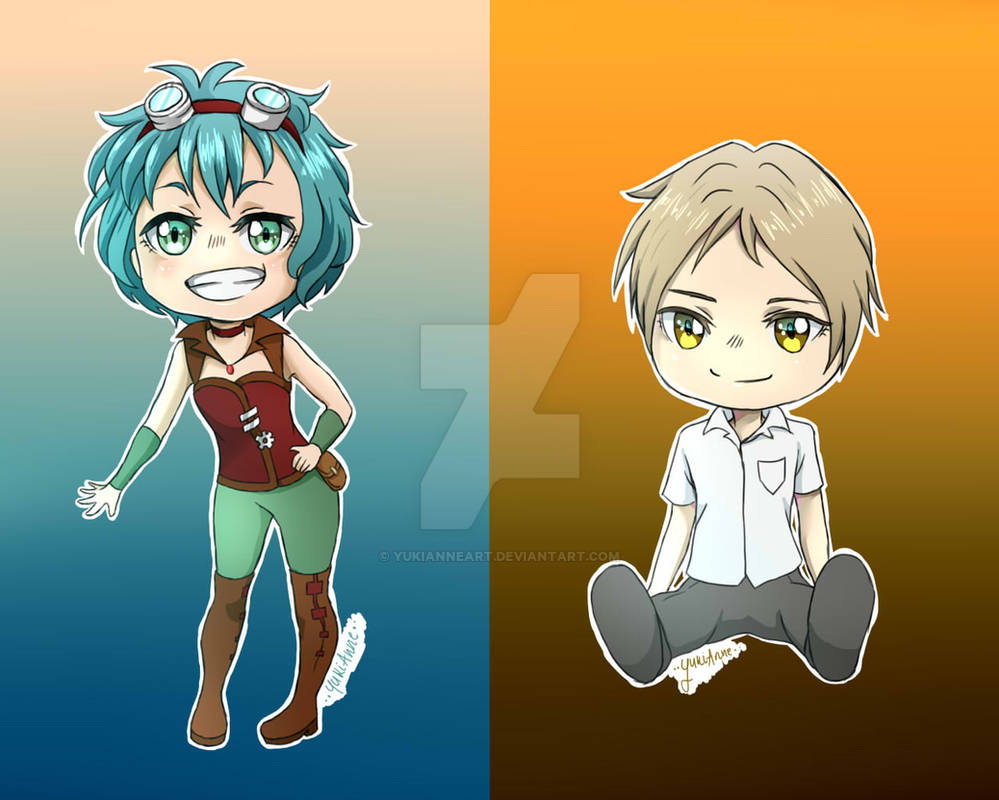Gerald Chibi Chibis by YukiAnneArt on DeviantArt
