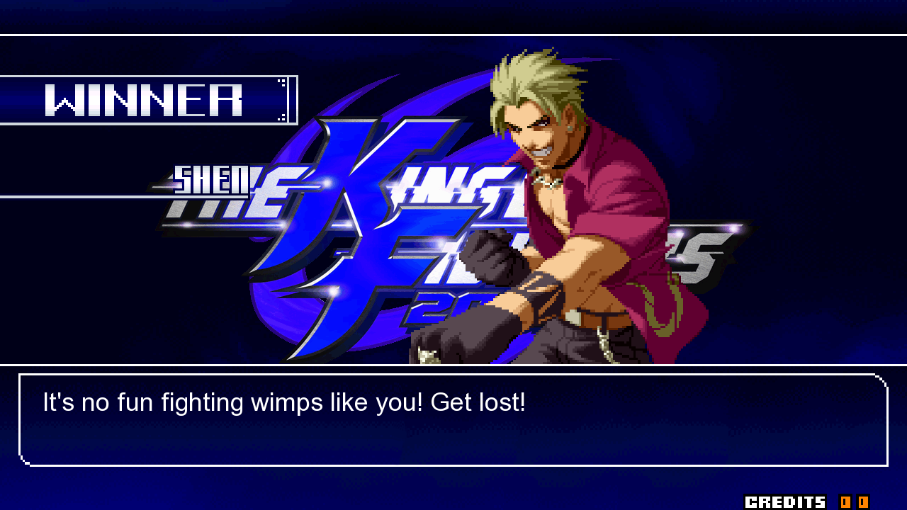 Kof Screen (MUGEN) Screenpack kof 2k3 winner screen by k6666orochi on DeviantArt