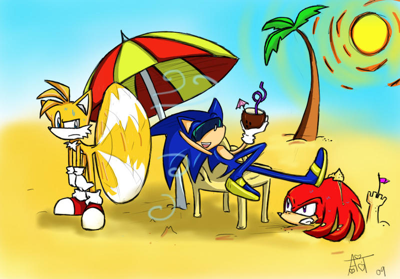 Summer Vacation by SonicFF on DeviantArt
