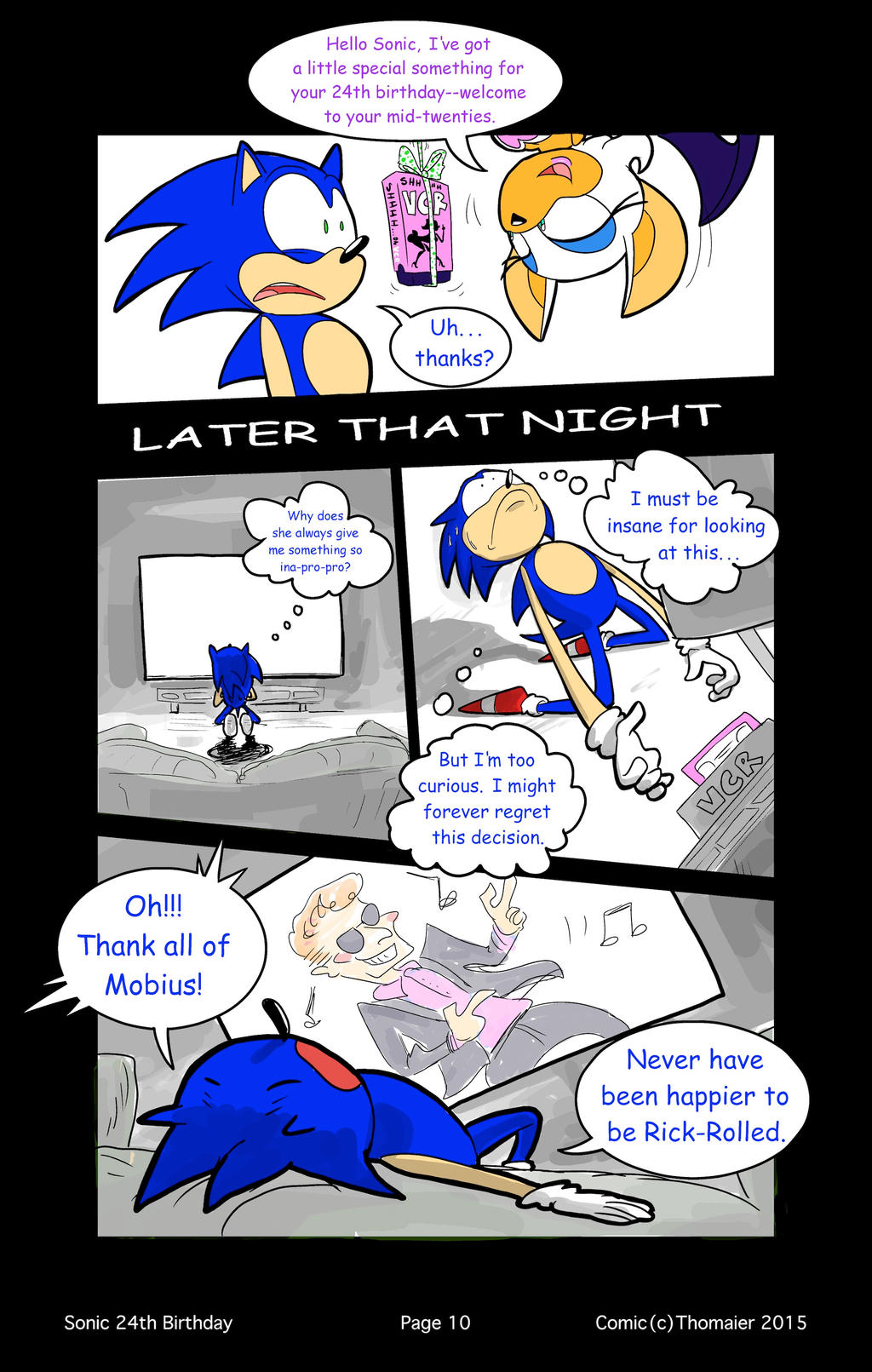 Sonic's 24th Birthday--page 10