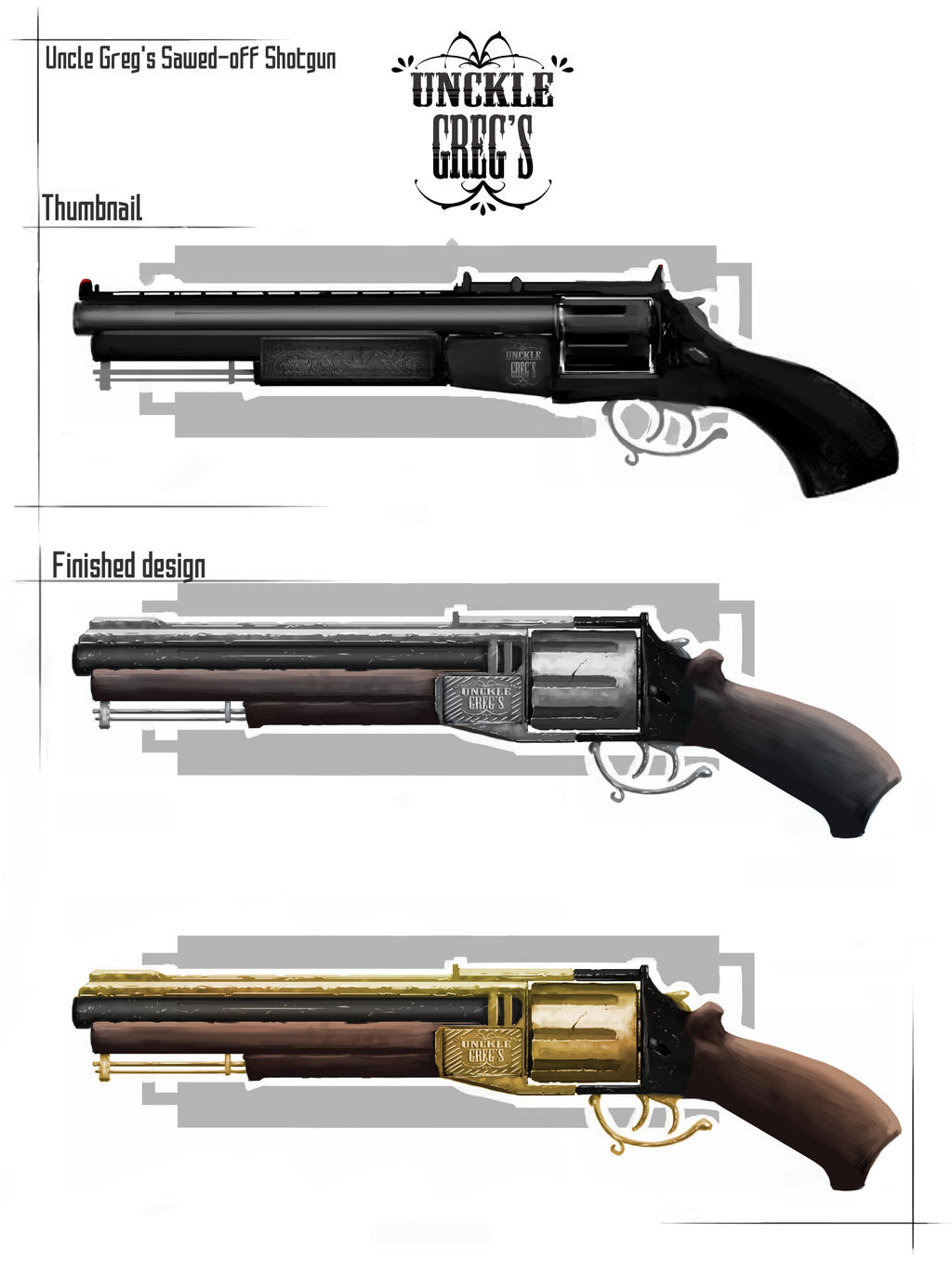 Обрез (sawed-off Shotgun)