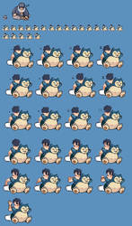 Twitch Plays Pokemon: Bruno (Dozer) Frames