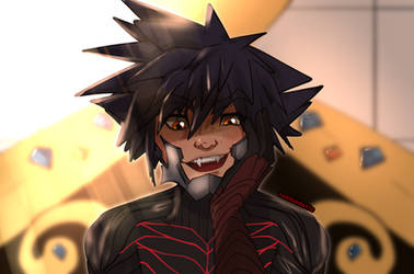 Vanitas' smile by kitsumirae on DeviantArt