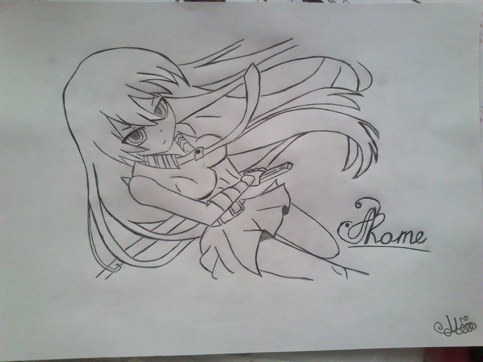 Akame from Akame ga kill