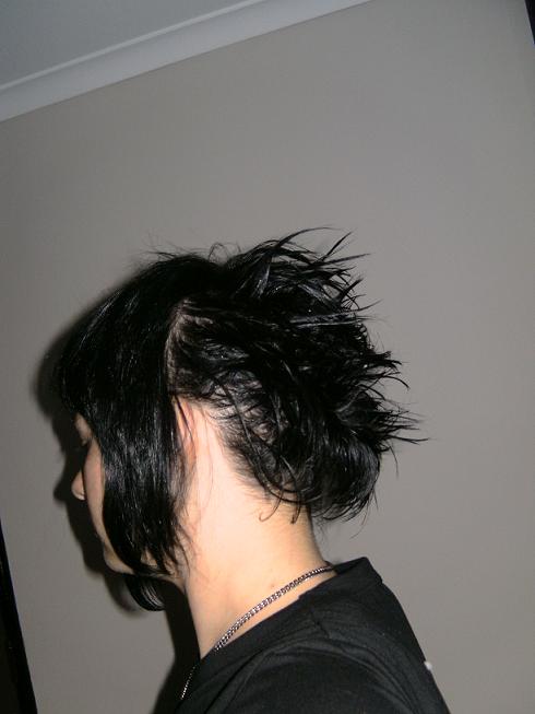 Attempted Sasuke Hair