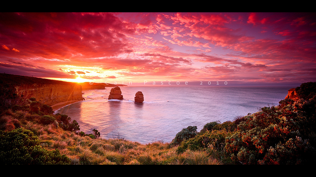 Sunrise Over The Apostles