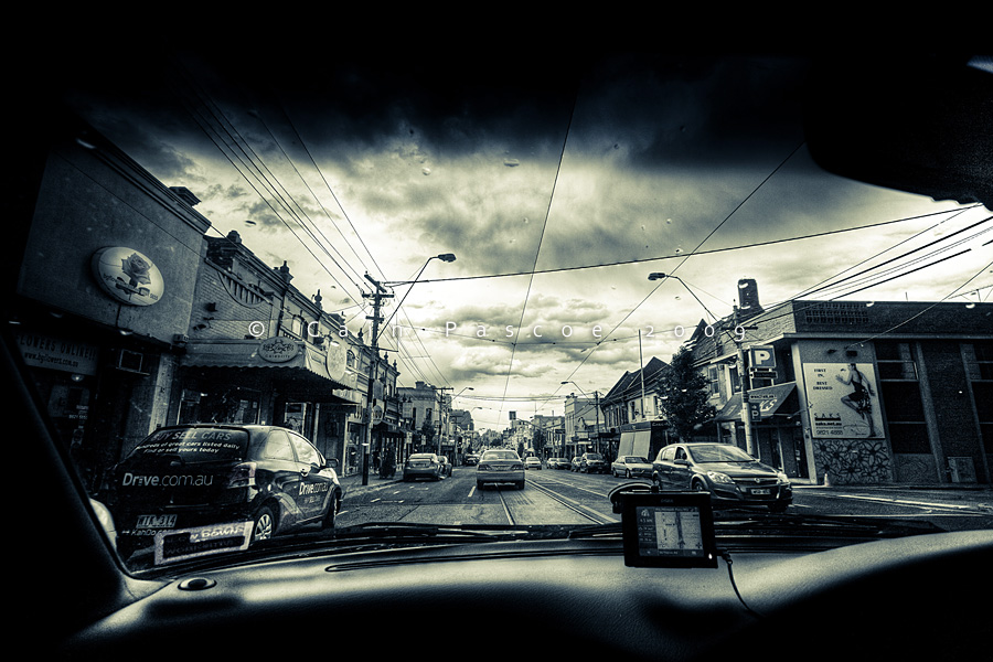 Driving Through Melbourne