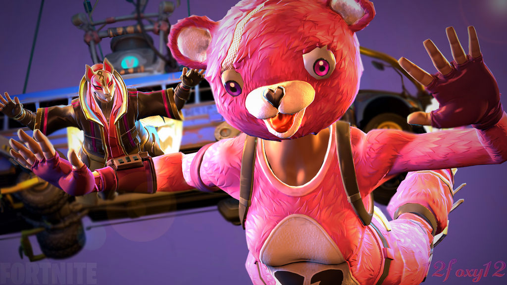 (SFM/Fortnite) Teaming with our Cuddle leader by 12foxy12Official on