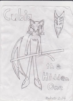 Cubia The Hidden One Mobian