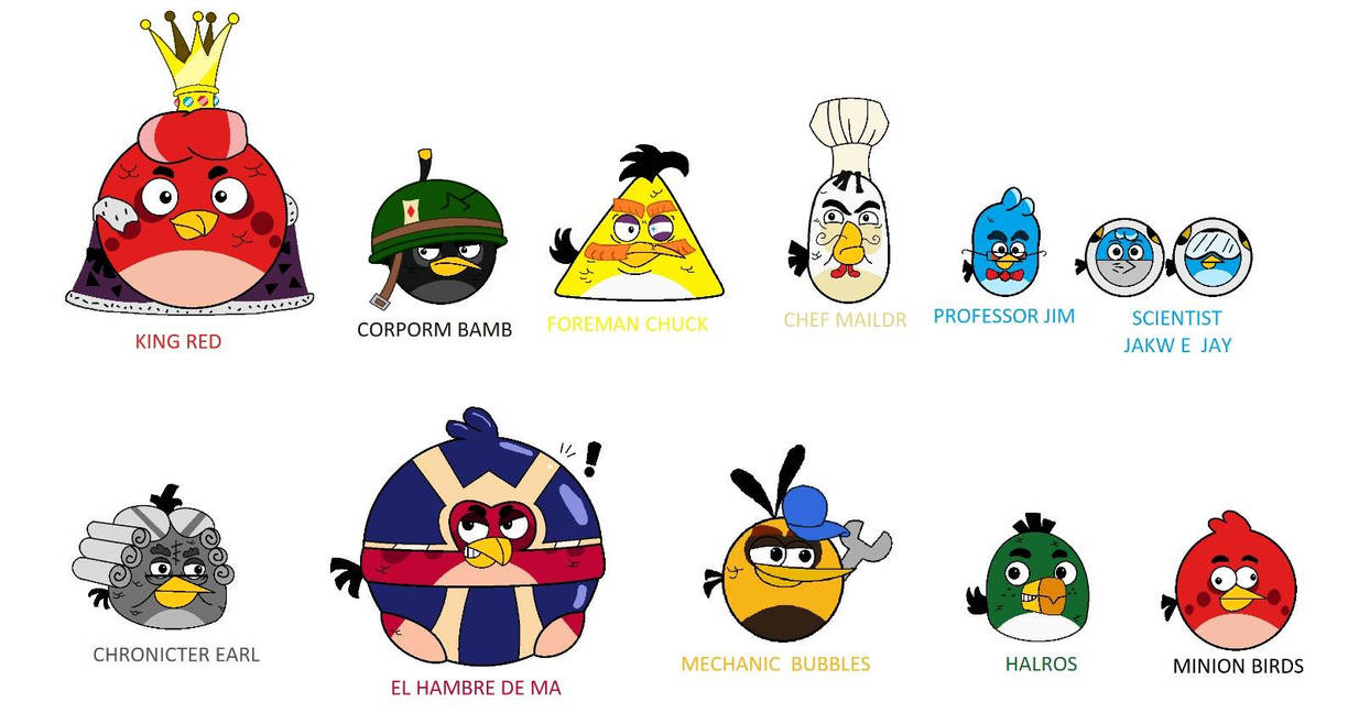 Abc Bids Deviantart BAD BIRDS !!! (ANGRY PIGGIES ) by gabrielasd23 on DeviantArt