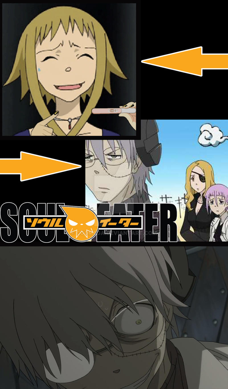 Soul Eater Anime vs. Manga : Stein by nobodygoddammit on DeviantArt