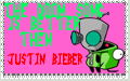 IZStamp:Gir pwns Justin Bieber