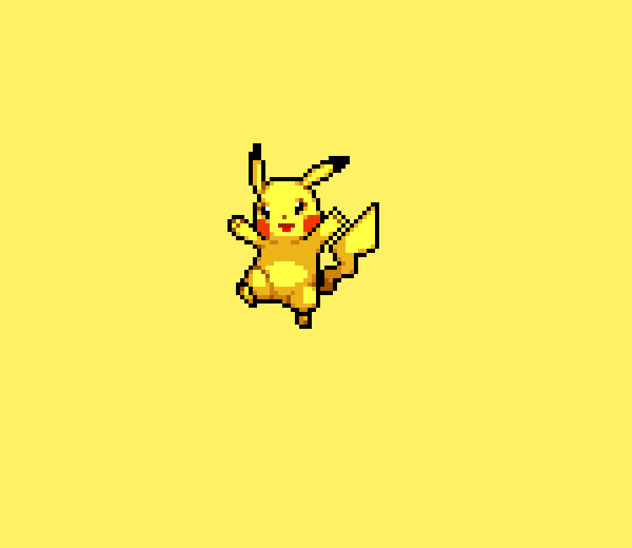 Pikachu Sprite Gif