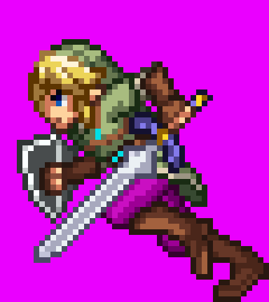 Link Pixel Art - Legend of Zelda by SmoothMoney on DeviantArt