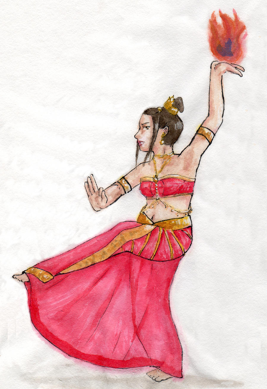 A Dance of Fire -Bharatanatyam