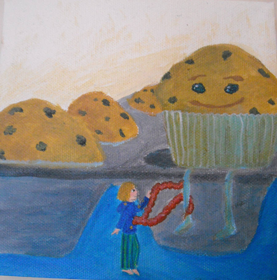 Gluten Dreams-Muffin by bluecatqueen
