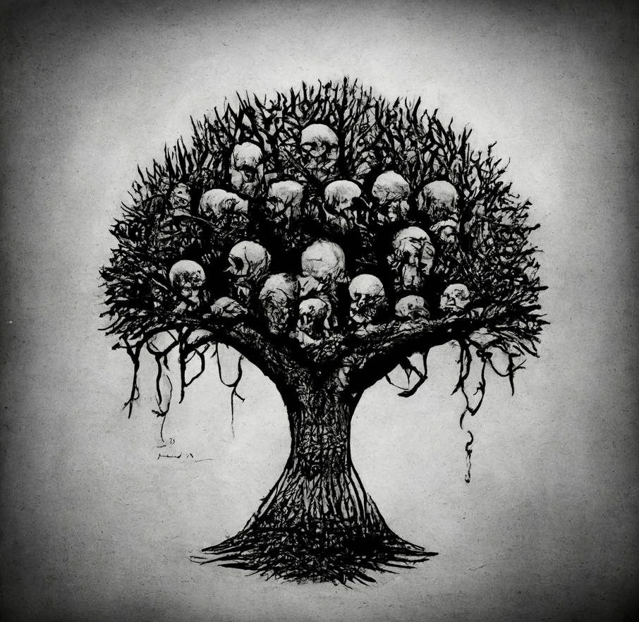The Tree of Death in Monochrome by FenRhysW on DeviantArt