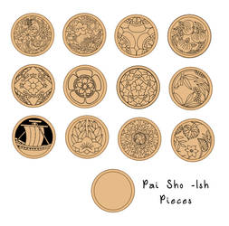Pai Sho Like Pieces