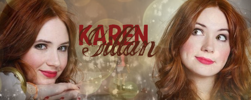 Karen Gillan {Blend}