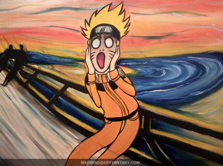 naruto in the scream