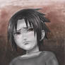 little sasuke crying