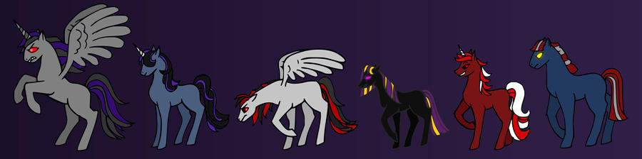 TFP Decepticon Horses