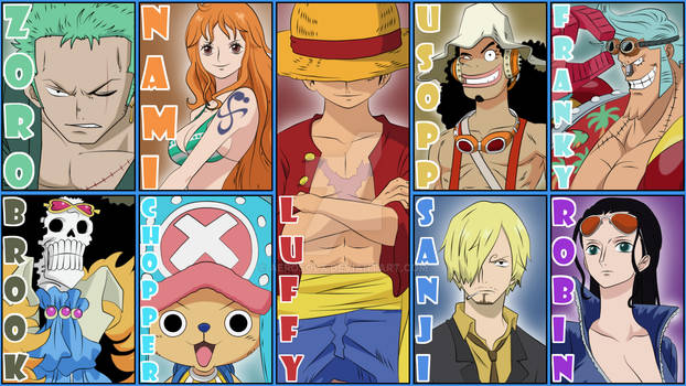 Wallpaper One Piece Crew