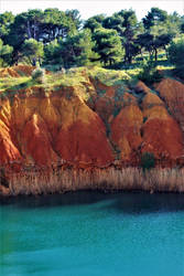 Bauxite quarries