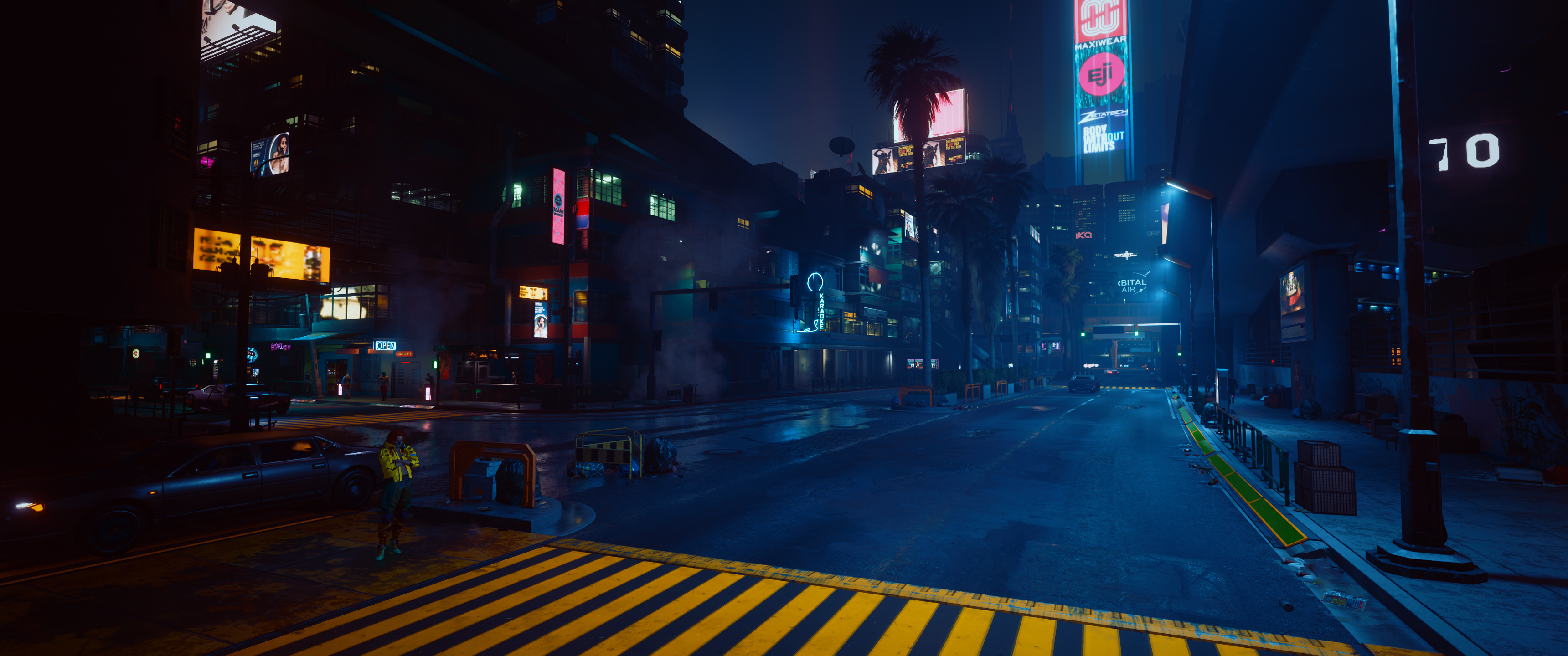 Cyberpunk Ultrawide Wallpaper 8.1 by sylvibot on DeviantArt