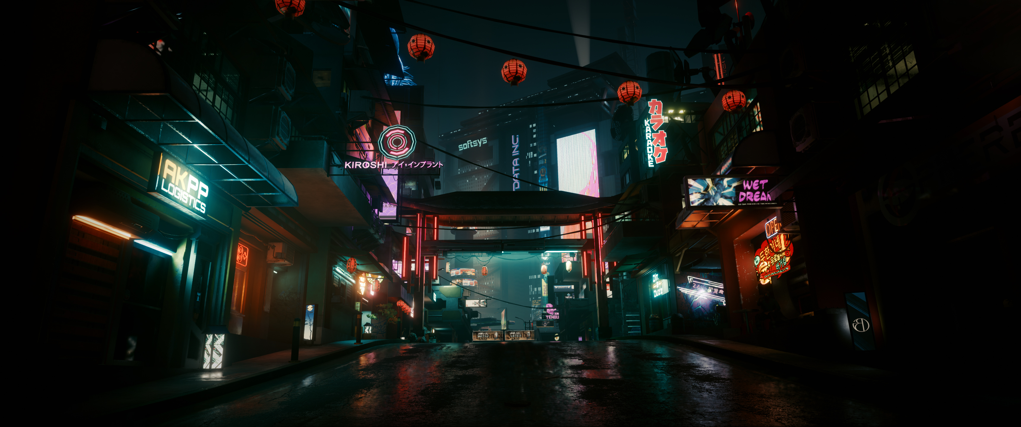 city, cyberpunk, ultrawide, 4K, futuristic city, futuristic