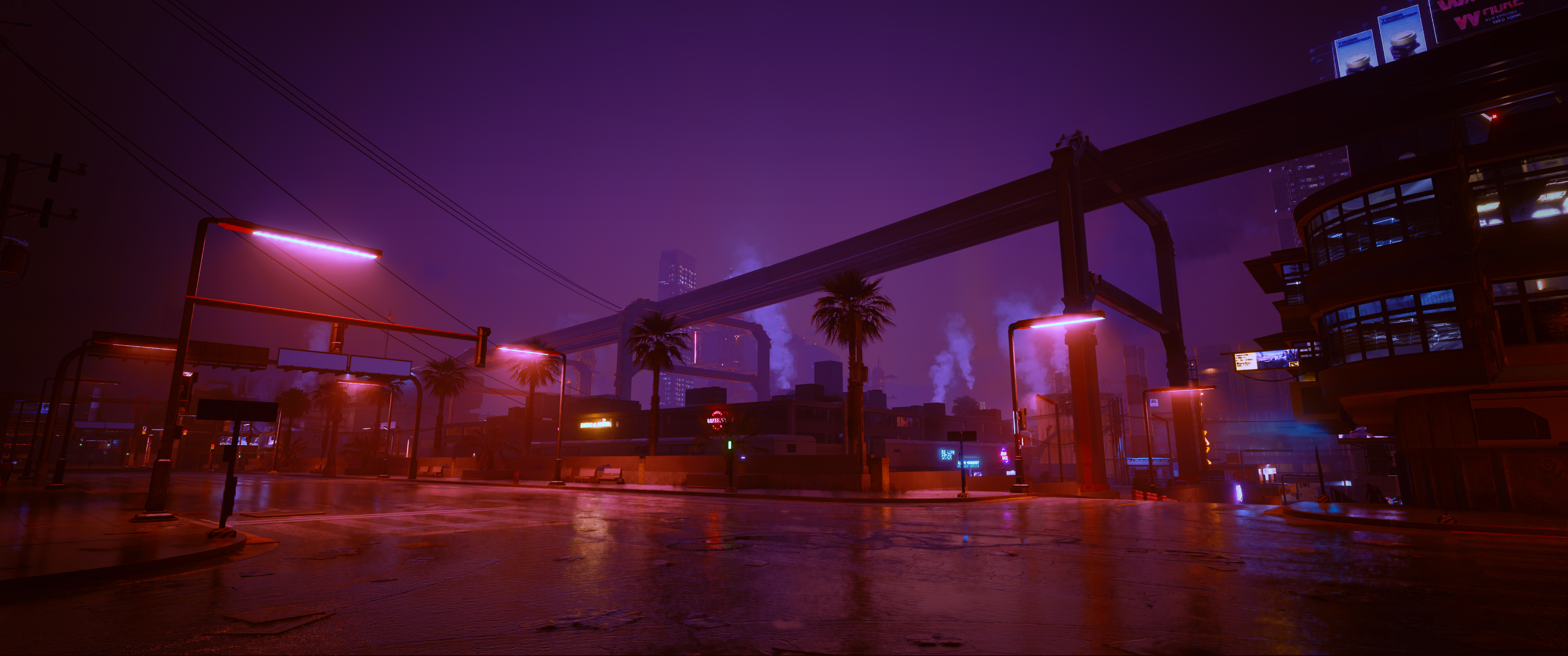 Steam Workshop::Cyberpunk 2077 - Night City UltraWide Wallpaper