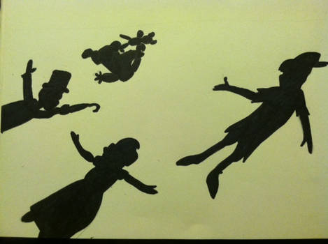 Peter Pan Silhouettes