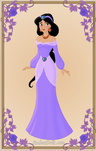 Princess Jasmine { Purple Dress } by kawaiibrit on DeviantArt Princess Jasmine { Purple Dress } by kawaiibrit on DeviantArt