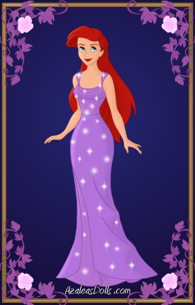 Ariel { Purple Dress }