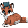 Fox pose plushie