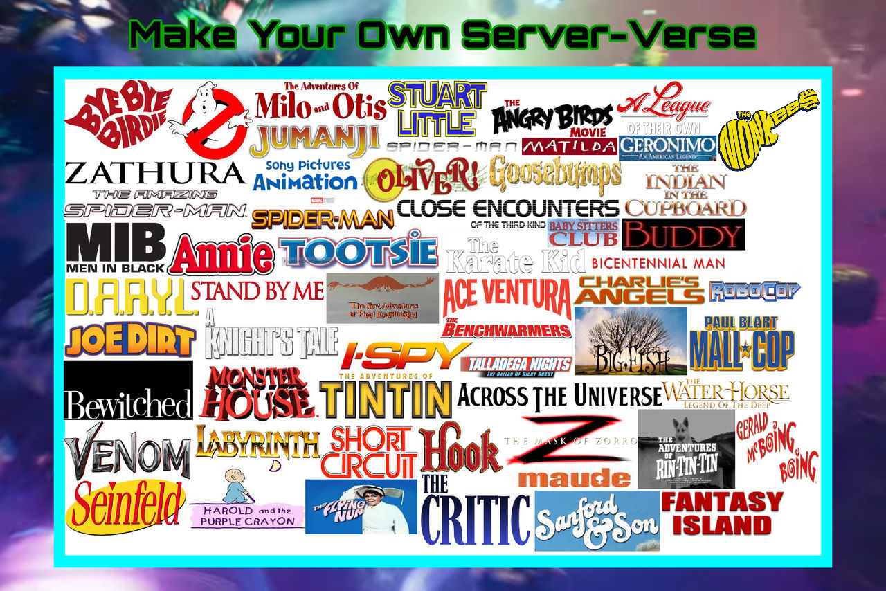 Server-Verse: Sony edition by ToonFanJoey on DeviantArt
