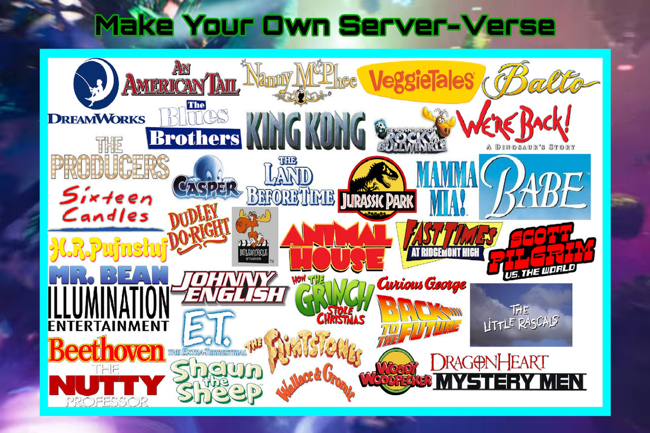 Server-Verse: Universal edition by ToonFanJoey on DeviantArt