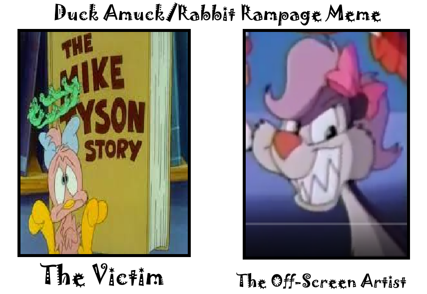 Deviantart Rabbit Rampage Duck Amuck/Rabbit Rampage Meme TTA take by ToonFanJoey on DeviantArt