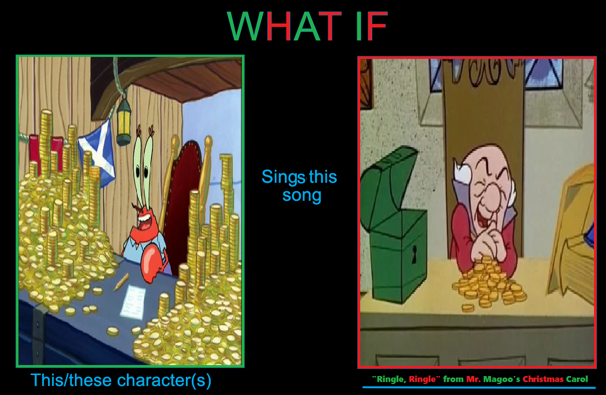 If Krabs sang Ringle Ringle by ToonFanJoey on DeviantArt