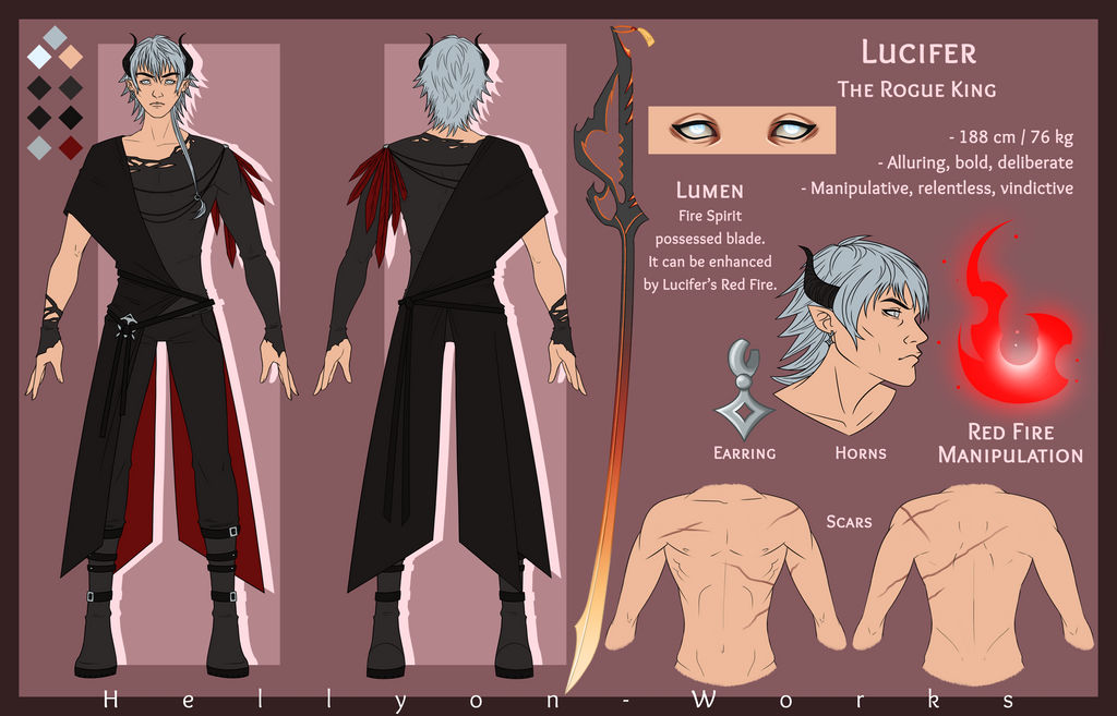 Lucifer - Reference by Haelyonn on DeviantArt