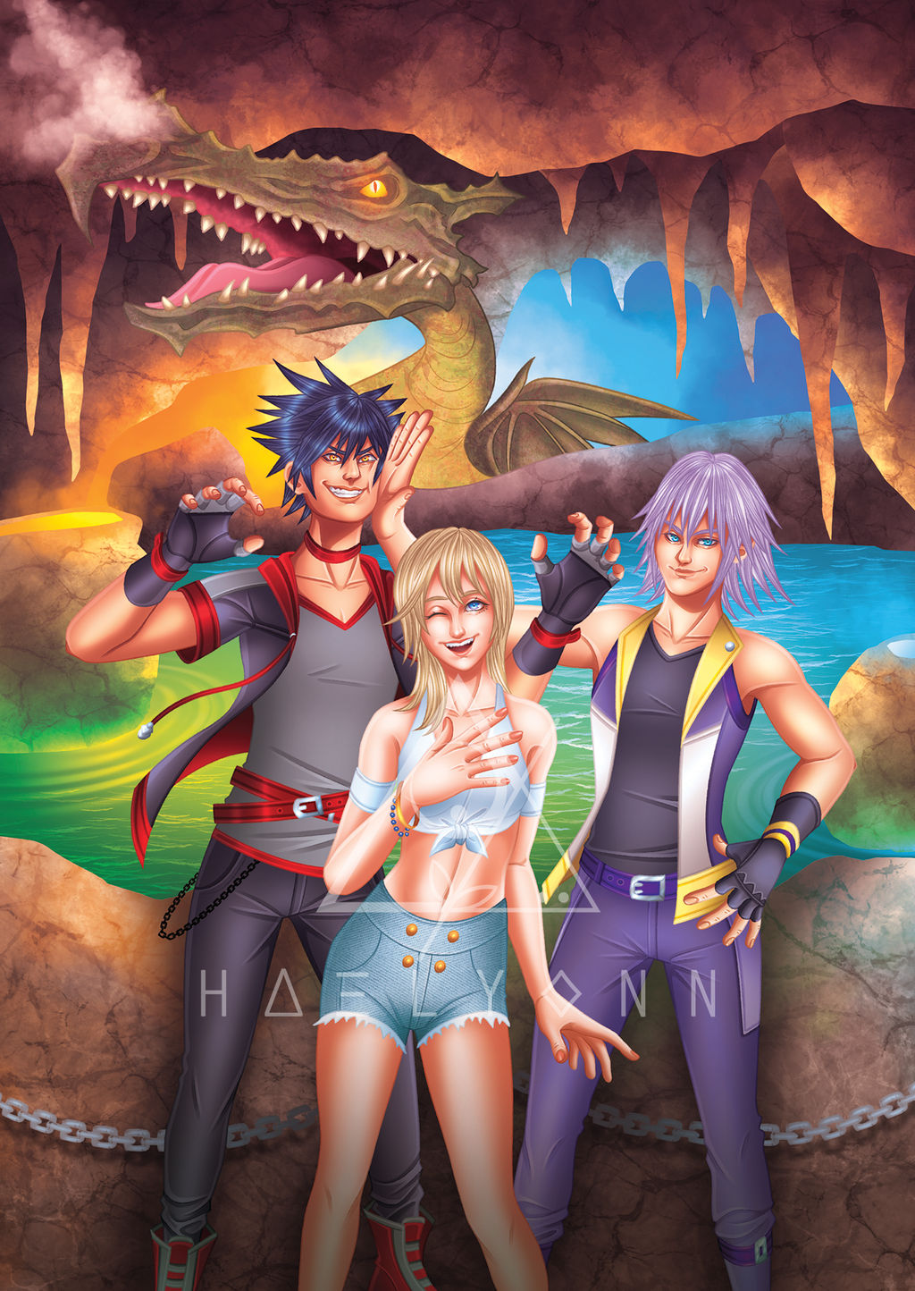It's a Small World - KH Parks Zine - Artwork