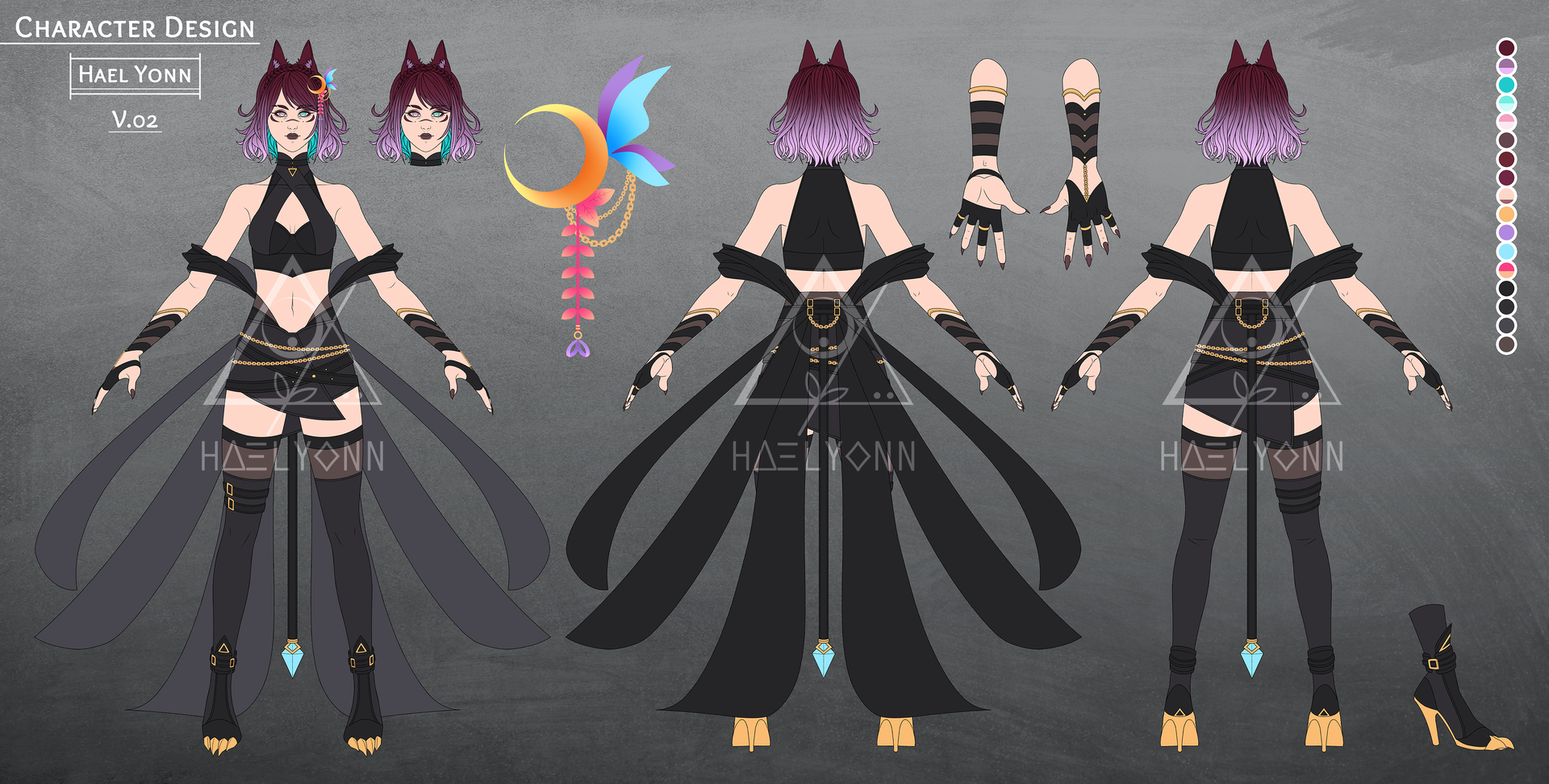 Hael Yonn Character Design - Variant V.02