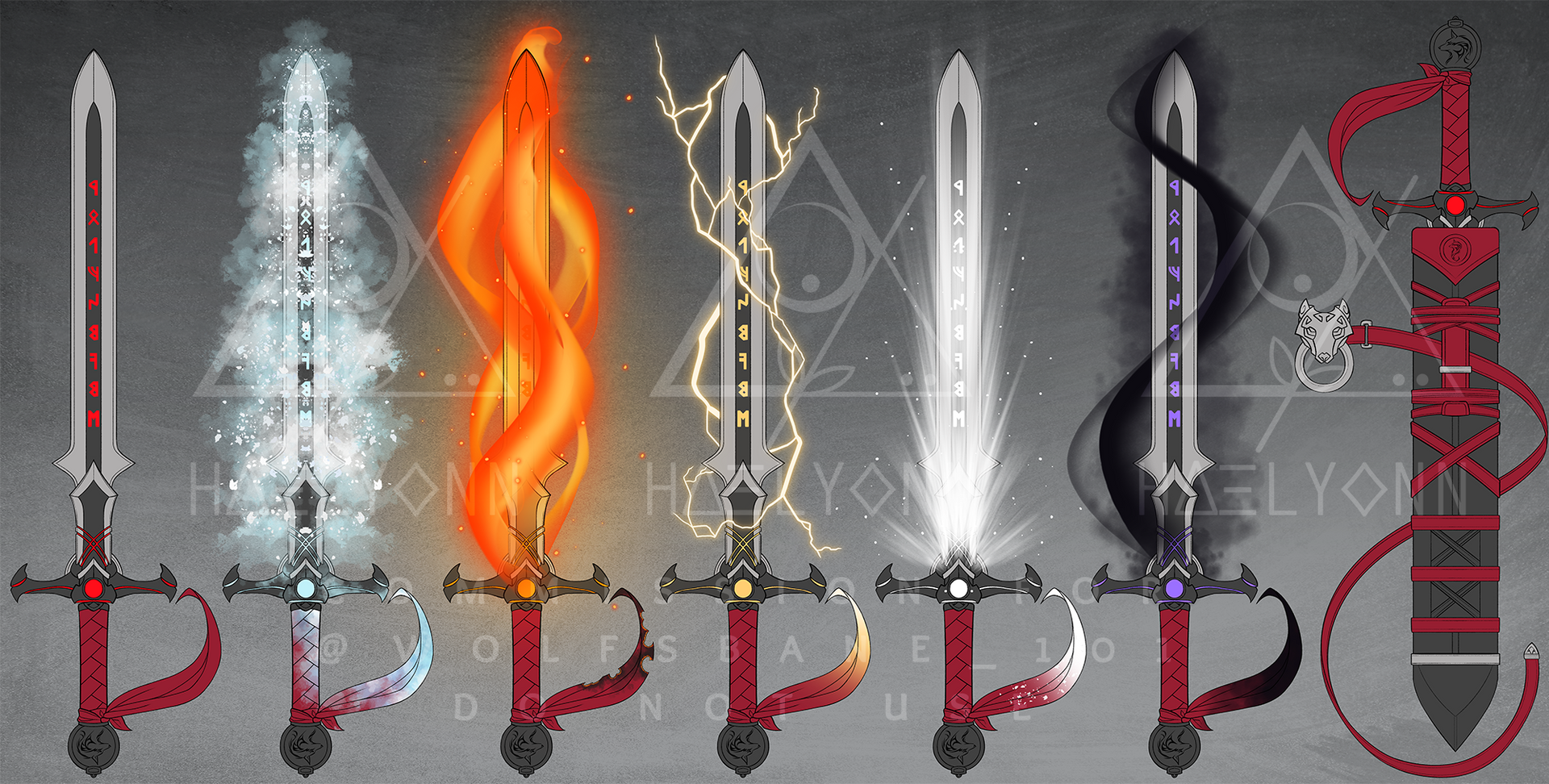 Crimson Fang - Weapon Design